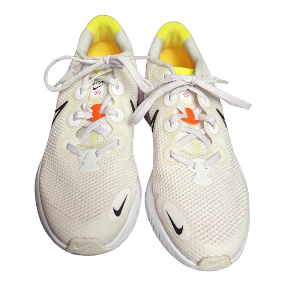 EUC Nike Renew White/Neon - Picture 3 of 5